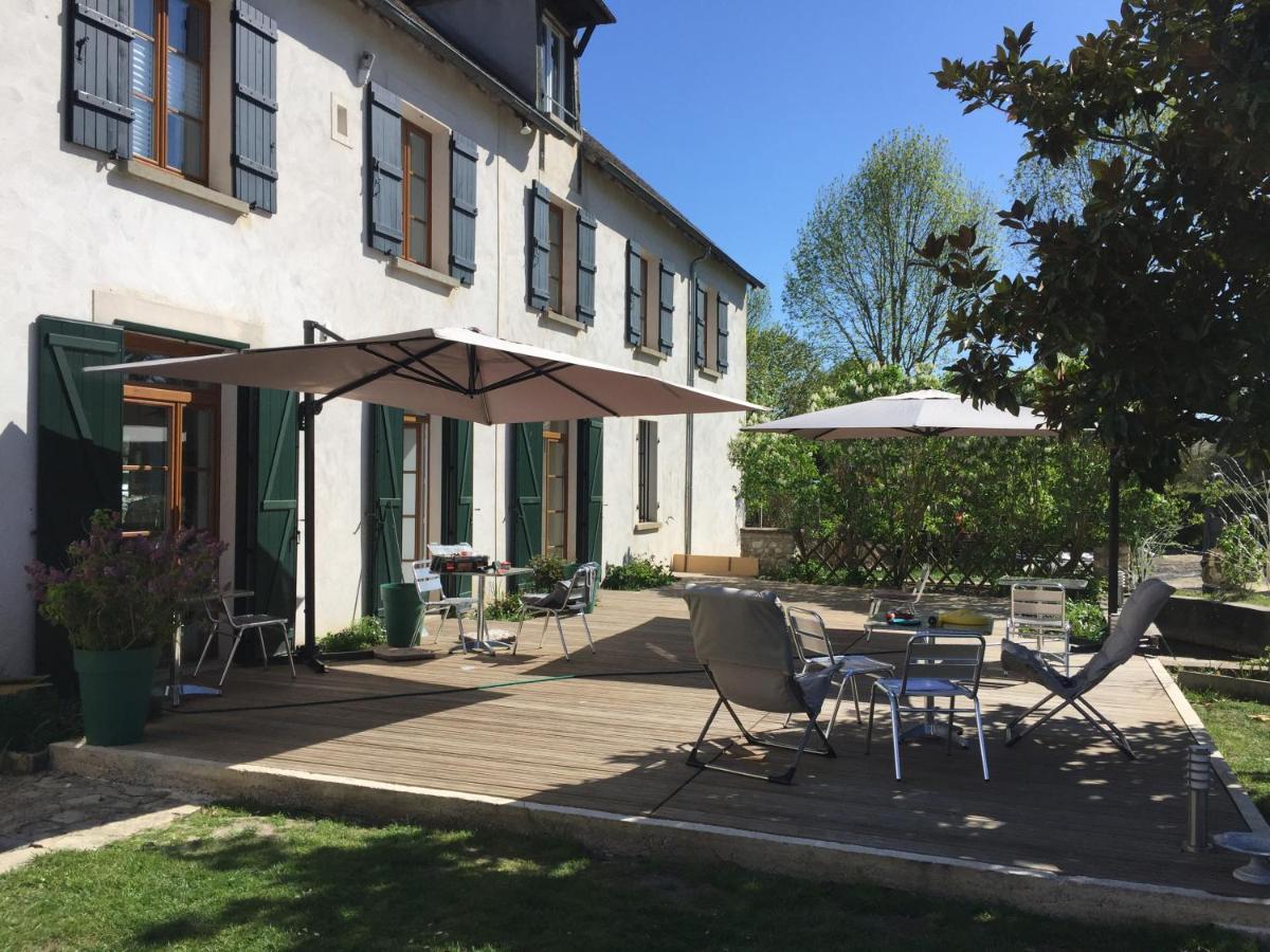 Le Moulin 1826 Bed & Breakfast Houdan Eksteriør bilde